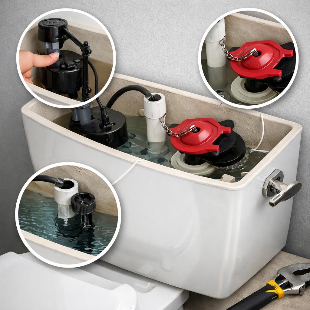 how to fix a running toilet supporting image 3