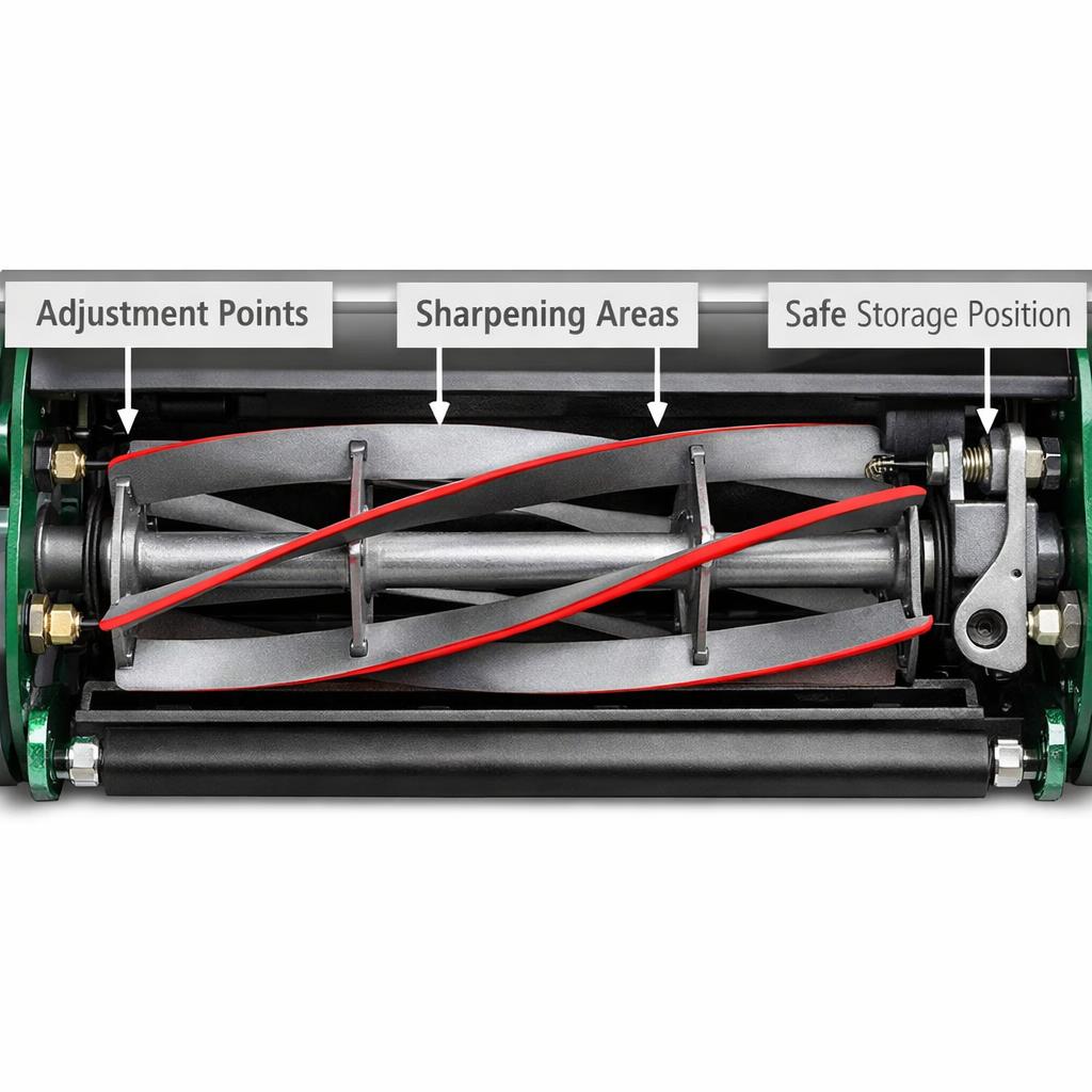 reel mower​ supporting image 2
